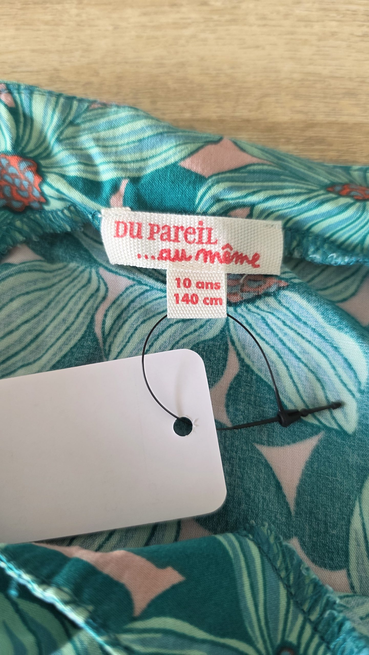 Combishort Combishort Fille 10 Ans DPAM - Étiquette