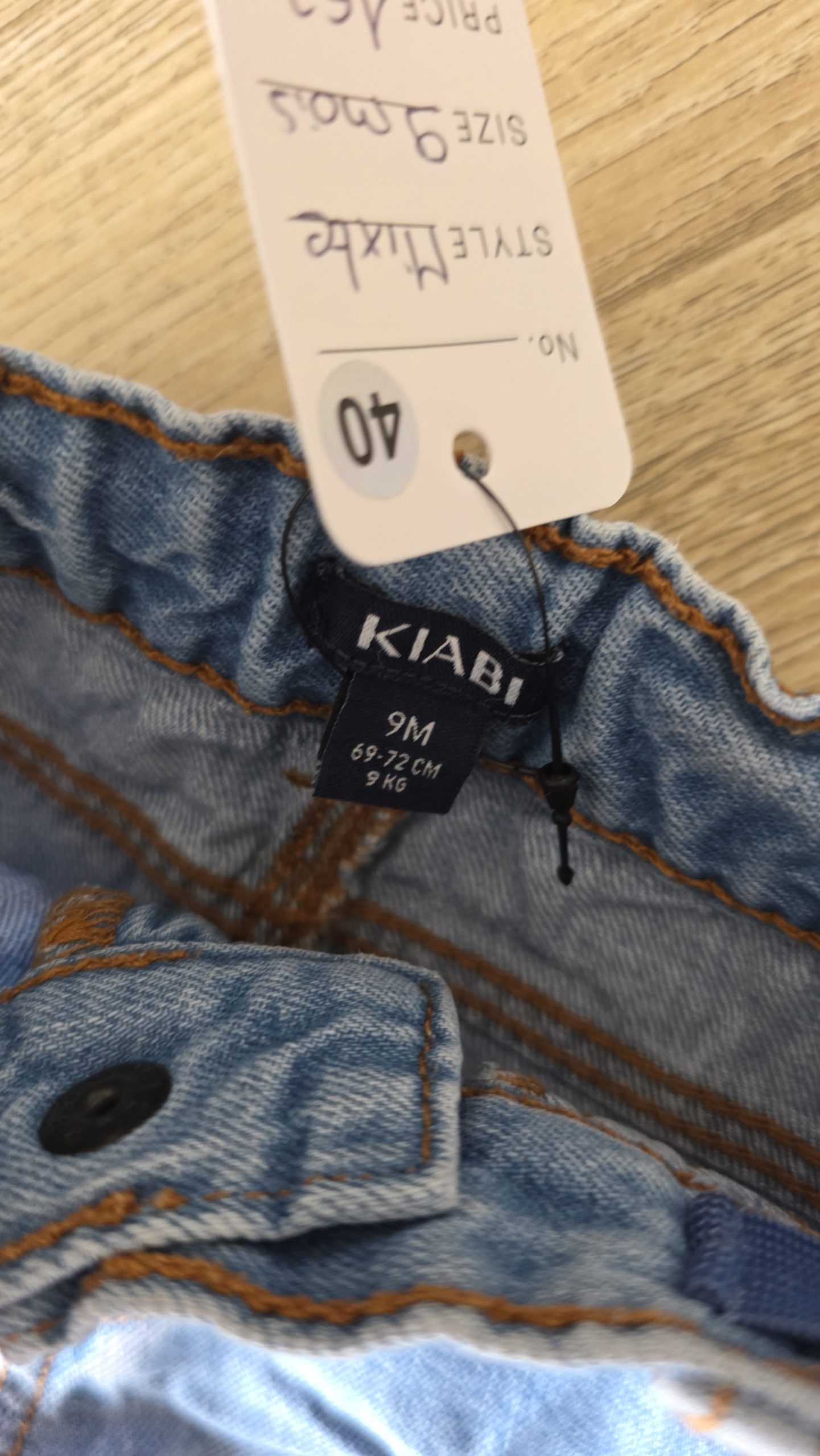 Pantalon Pantalon Garçon 9 Mois Kiabi - Étiquette