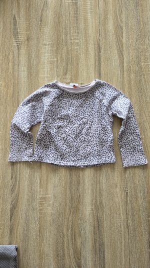 Pull Gris, Rose Fille 4 Ans Tape à l'oeil - Vue de face