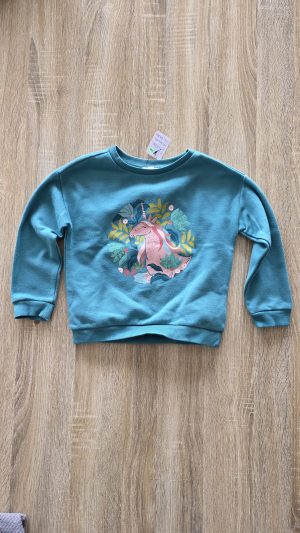Pull Vert Fille 4 Ans DPAM - Vue de face