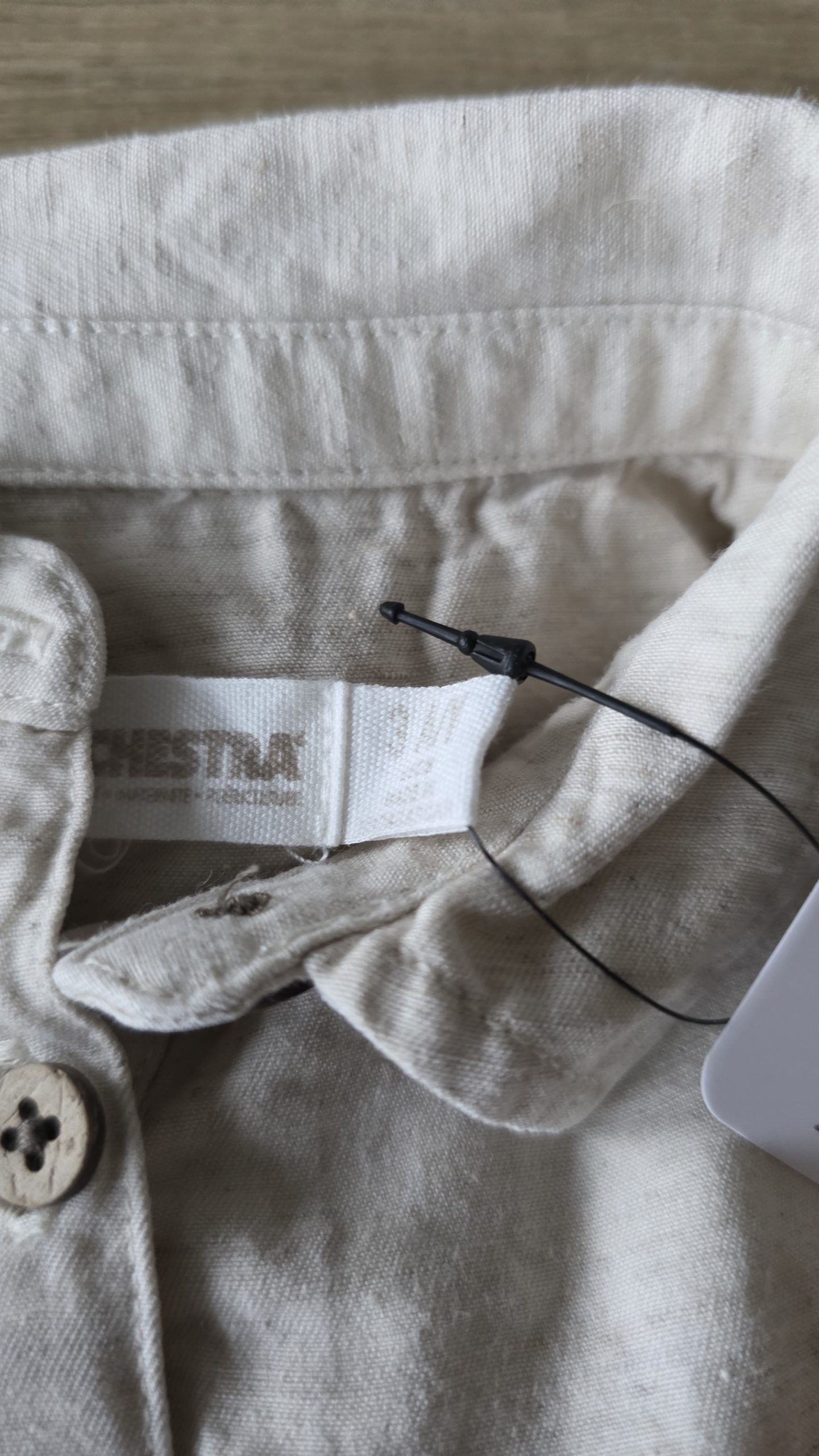 Robe chemise Robe chemise Fille 3 Ans Orchestra - Étiquette