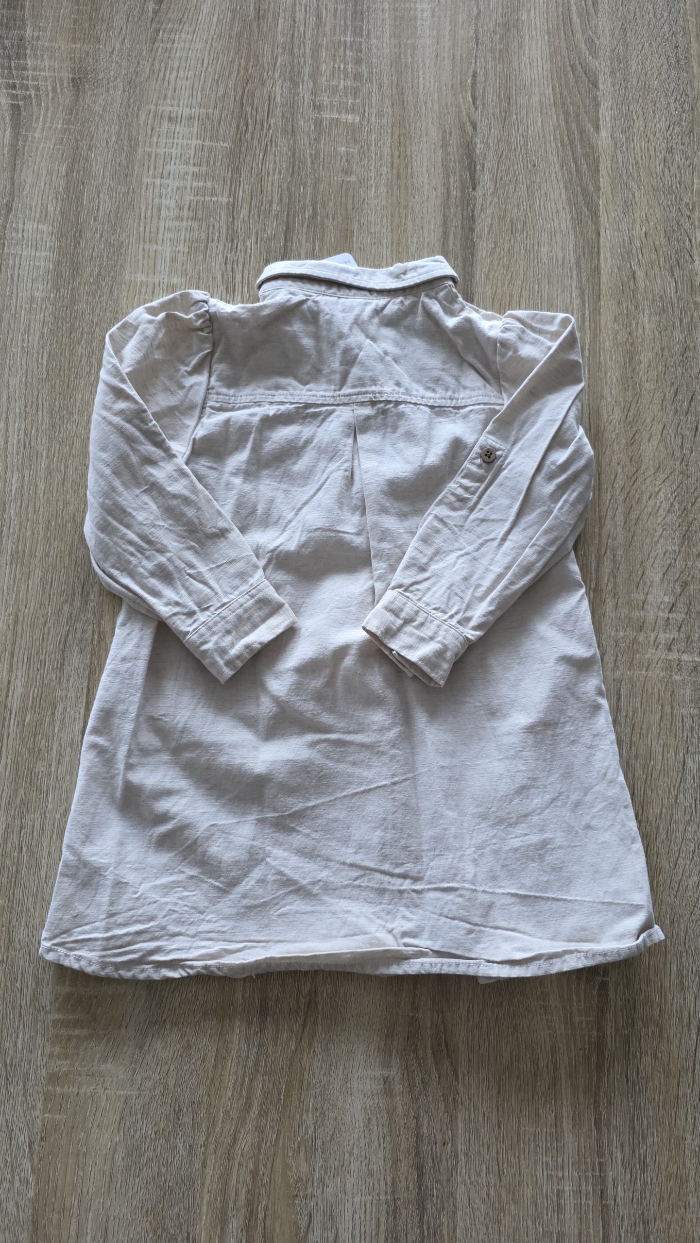 Robe chemise Robe chemise Fille 3 Ans Orchestra - Vue de dos