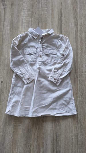 Robe chemise Fille 3 Ans Orchestra - Vue de face