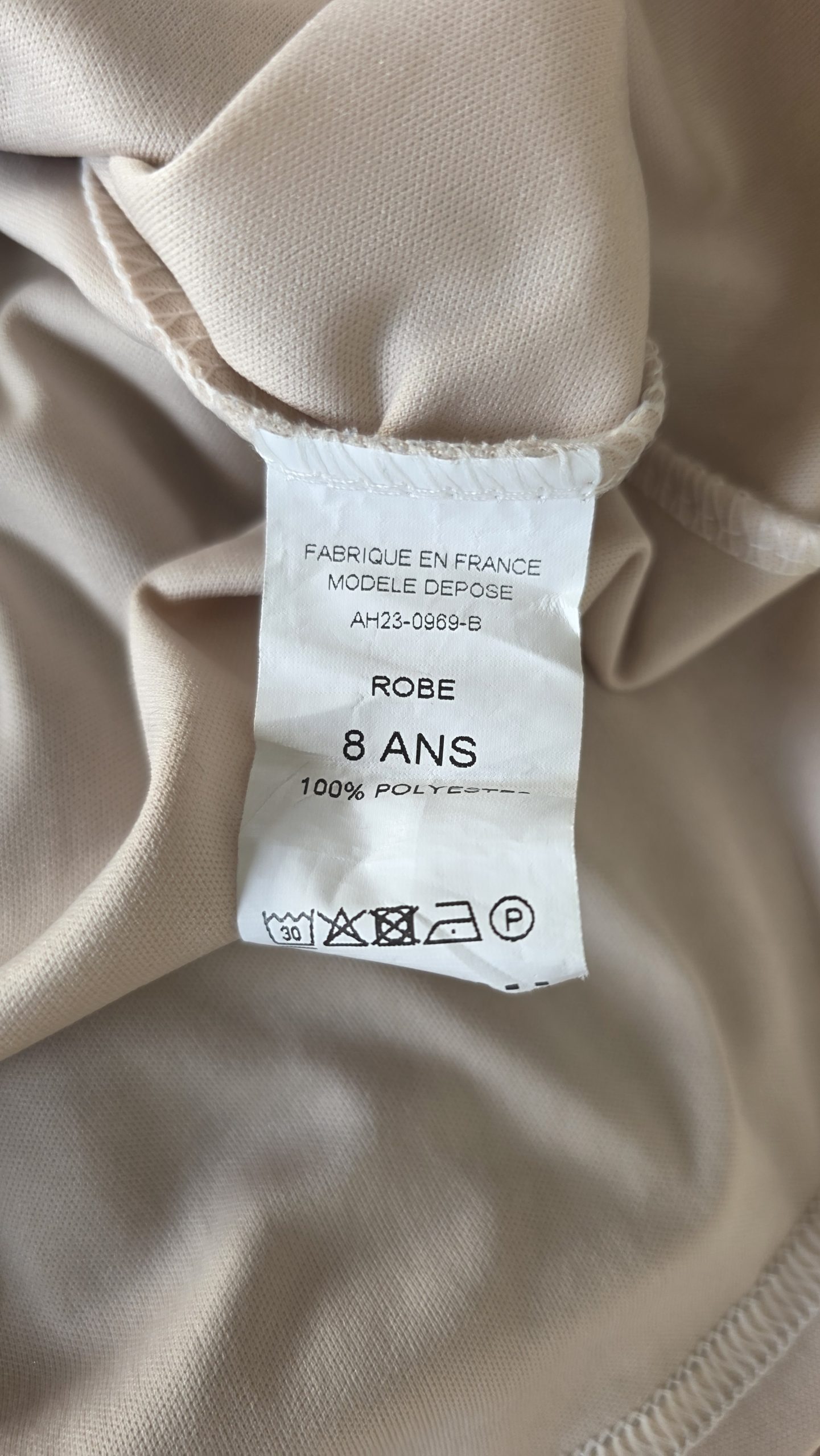 Robe Robe Fille 8 Ans LPC Girls - Étiquette