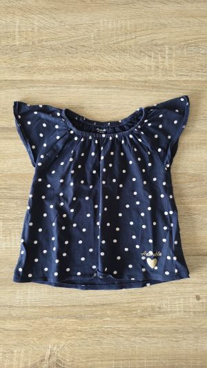 T-shirt Bleu Fille 3 Ans Vertbaudet - Vue de face