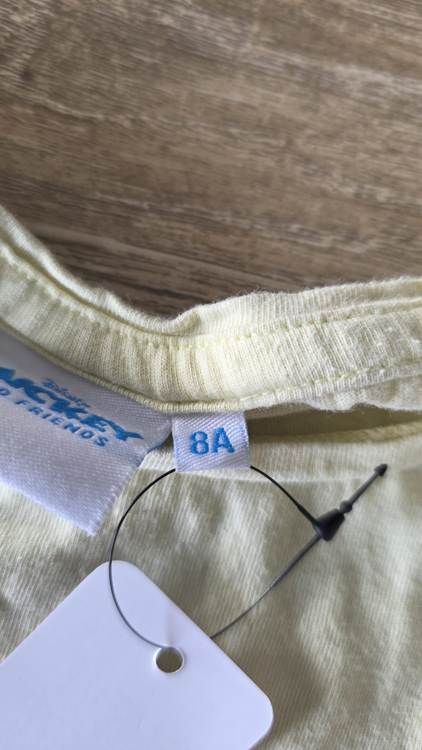 T-shirt T-shirt Fille 8 Ans Disney - Étiquette