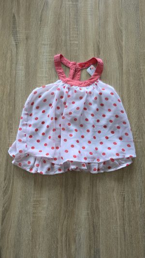 Débardeur Blanc, Rose Fille 8 Ans Tissaia - Vue de face