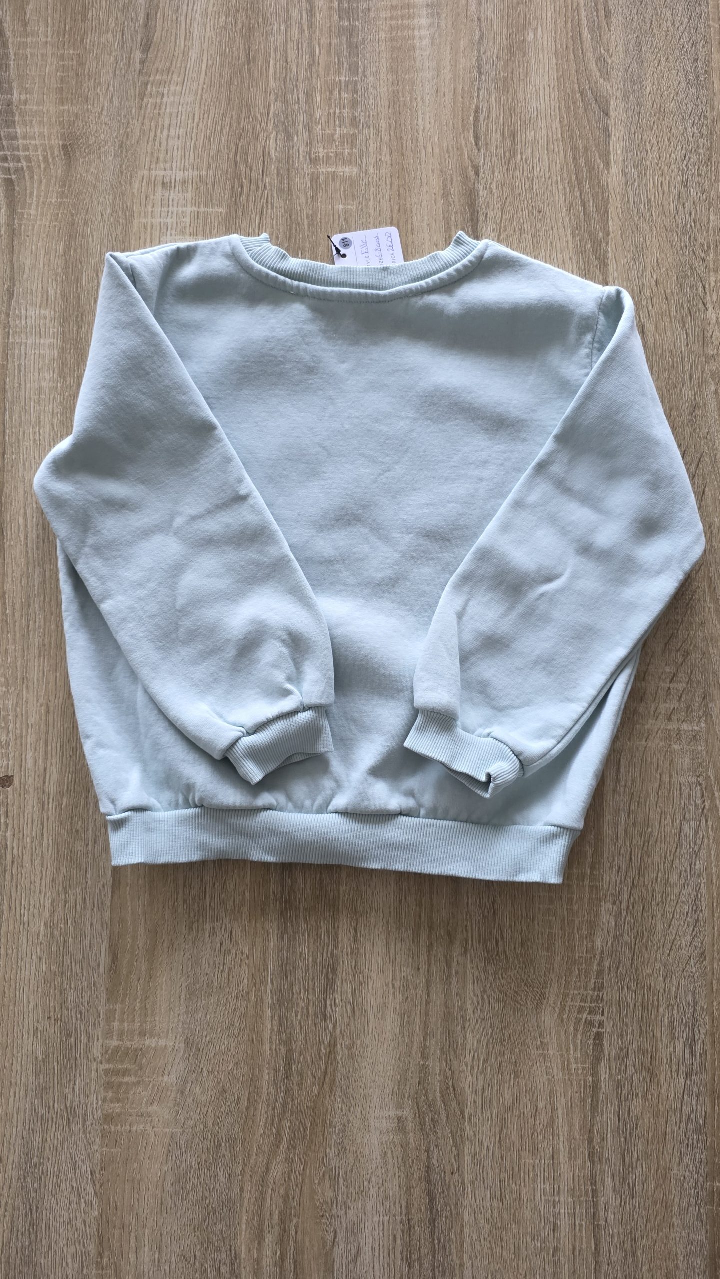 Pull Pull Bleu Fille 6 Ans, 8 Ans H&M - Vue de dos