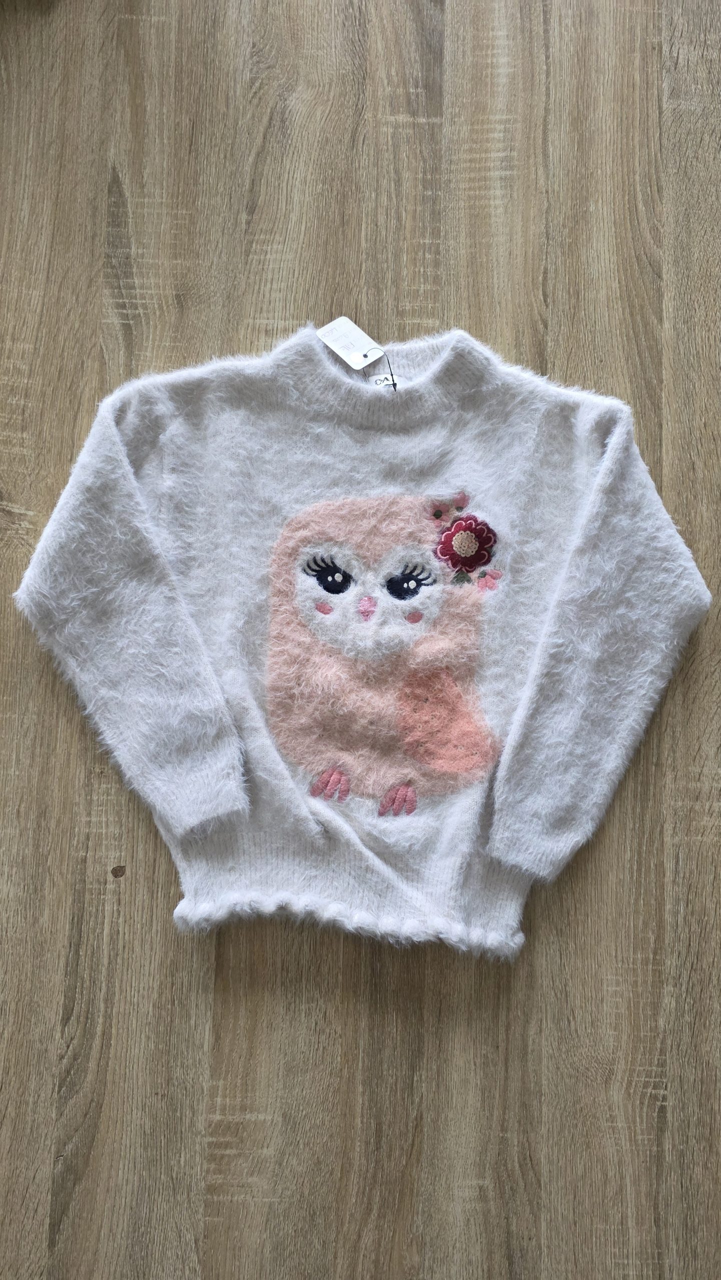 Pull épais Pull épais Blanc Fille 9 Ans C&A - Vue de face