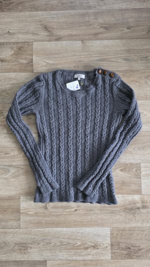 Pull Gris Fille 38 Aigle 1853 1853 - Vue de face