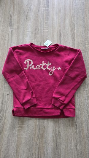 Pull Rouge Fille 9 Ans, 10 Ans Name it - Vue de face