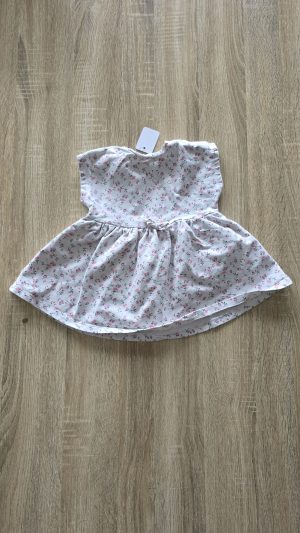 Robe Blanc Fille 12 Mois LH - Vue de face