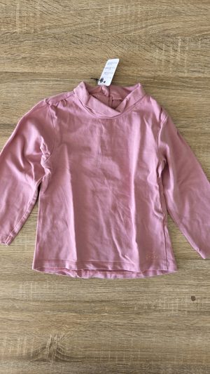 T-shirt manches longues Rose Fille 36 Mois Orchestra - Vue de face