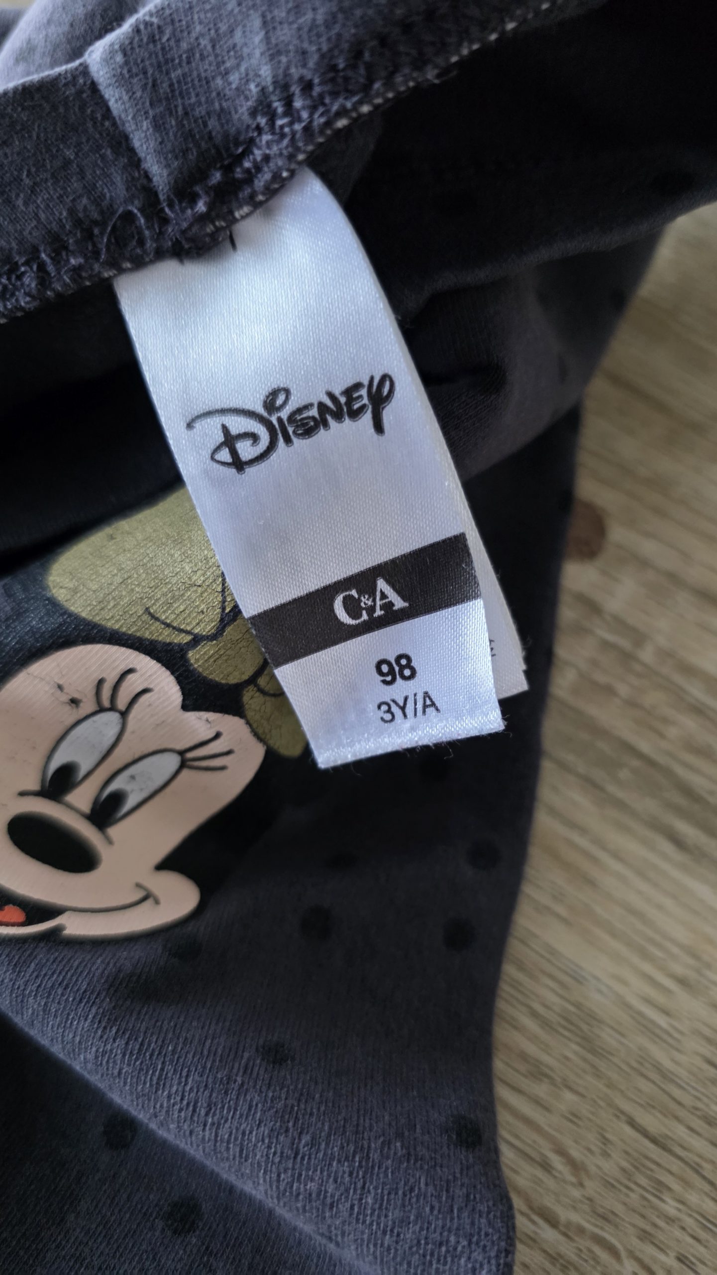 Legging Legging Noir Fille 3 Ans C&A - Étiquette