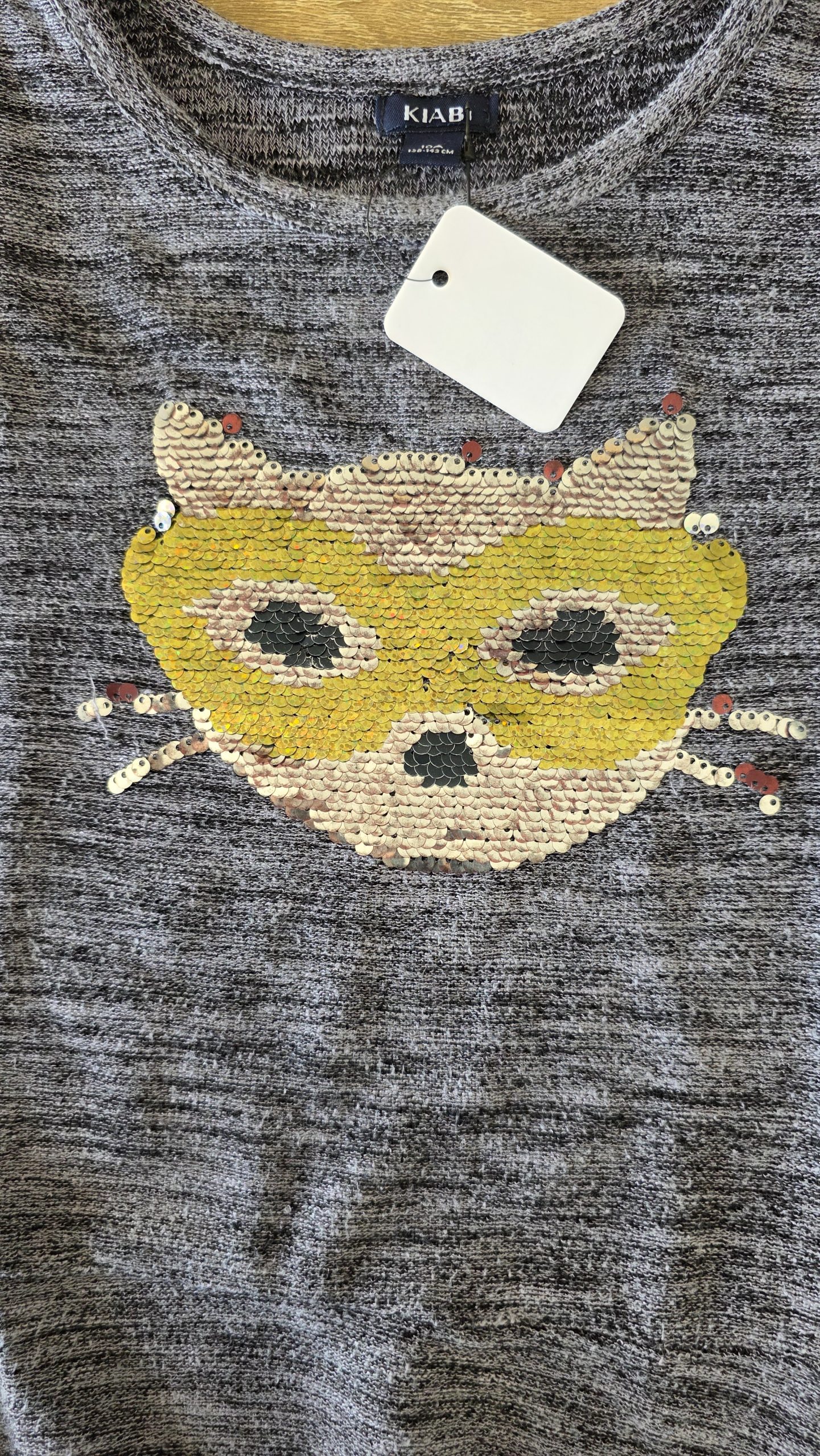 Robe Robe Gris Fille 10 Ans Kiabi - Étiquette