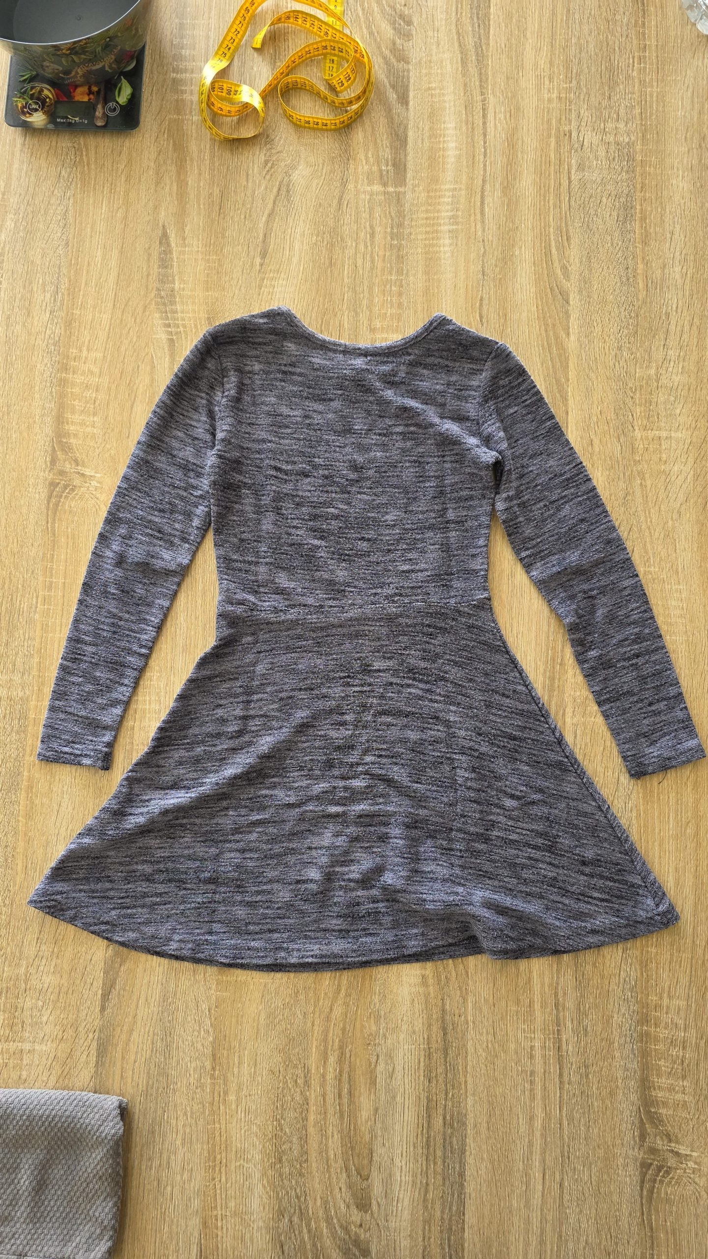 Robe Robe Gris Fille 10 Ans Kiabi - Vue de dos