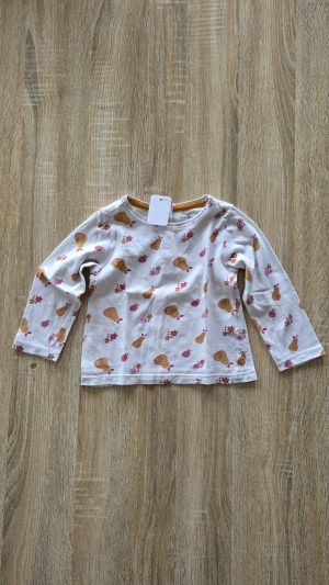 T-shirt manches longues Blanc Fille 23 Mois Orchestra - Vue de face