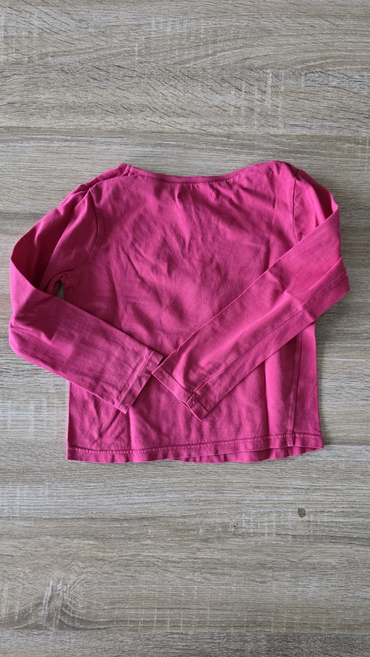 T-shirt manches longues T-shirt manches longues Rose Fille 3 Ans - Vue de dos