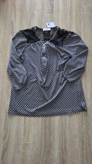 Blouse Noir Fille S Cache Cache - Vue de face