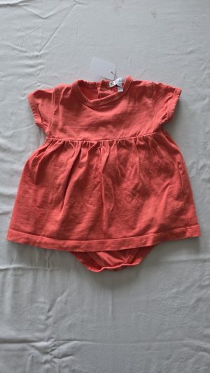 Body t-shirt Rose Fille 6 Mois Kitchoun - Vue de face