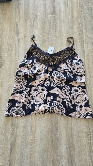 Débardeur Beige, Noir Fille 36, 38 38 - Vue de face