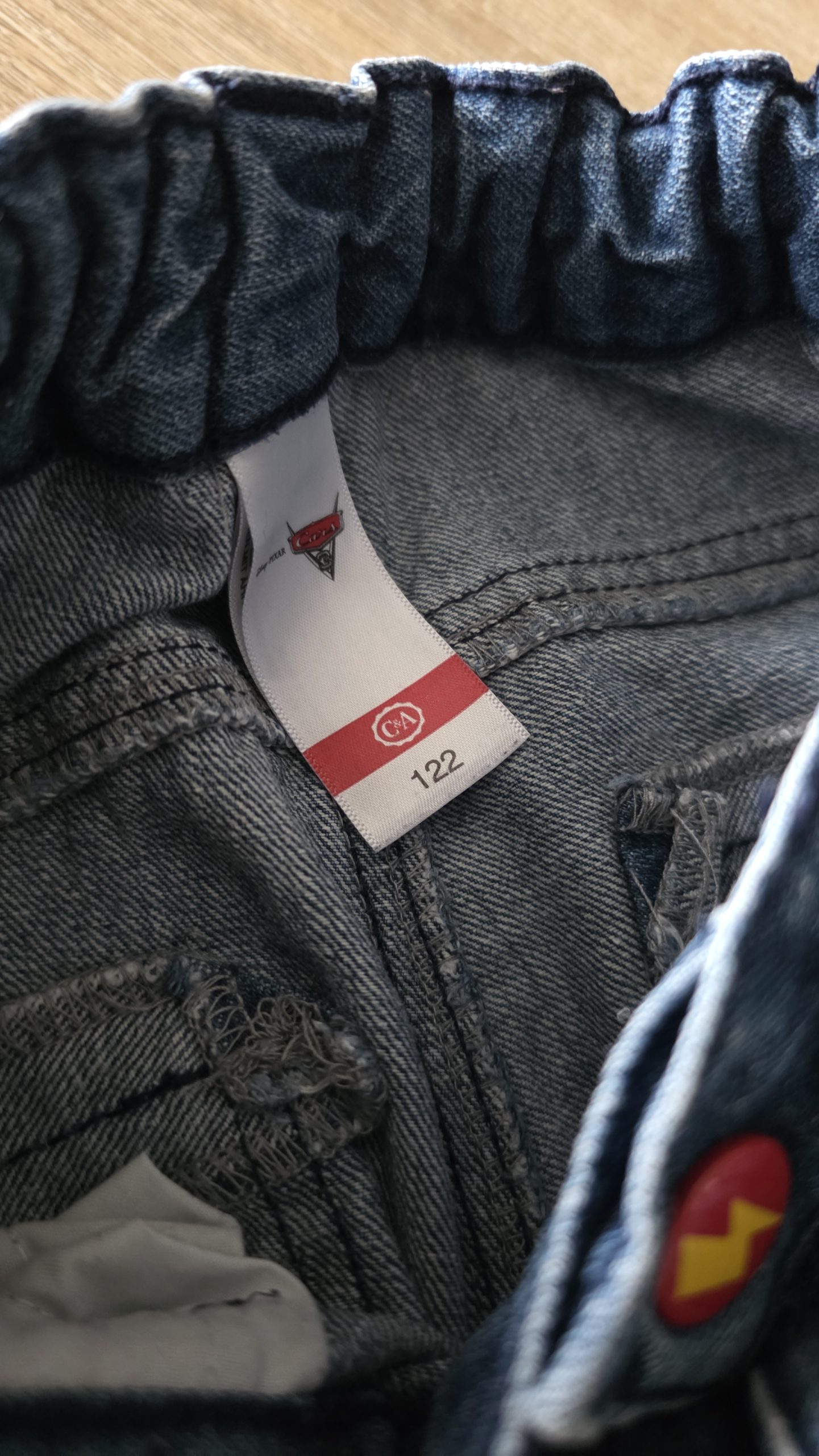 Pantalon à taille réglable Pantalon à taille réglable Bleu Garçon 122 Cm C&A - Étiquette
