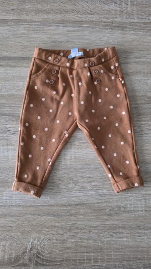 Pantalon à taille réglable Brun Garçon 6 Mois Obaïbi - Vue de face