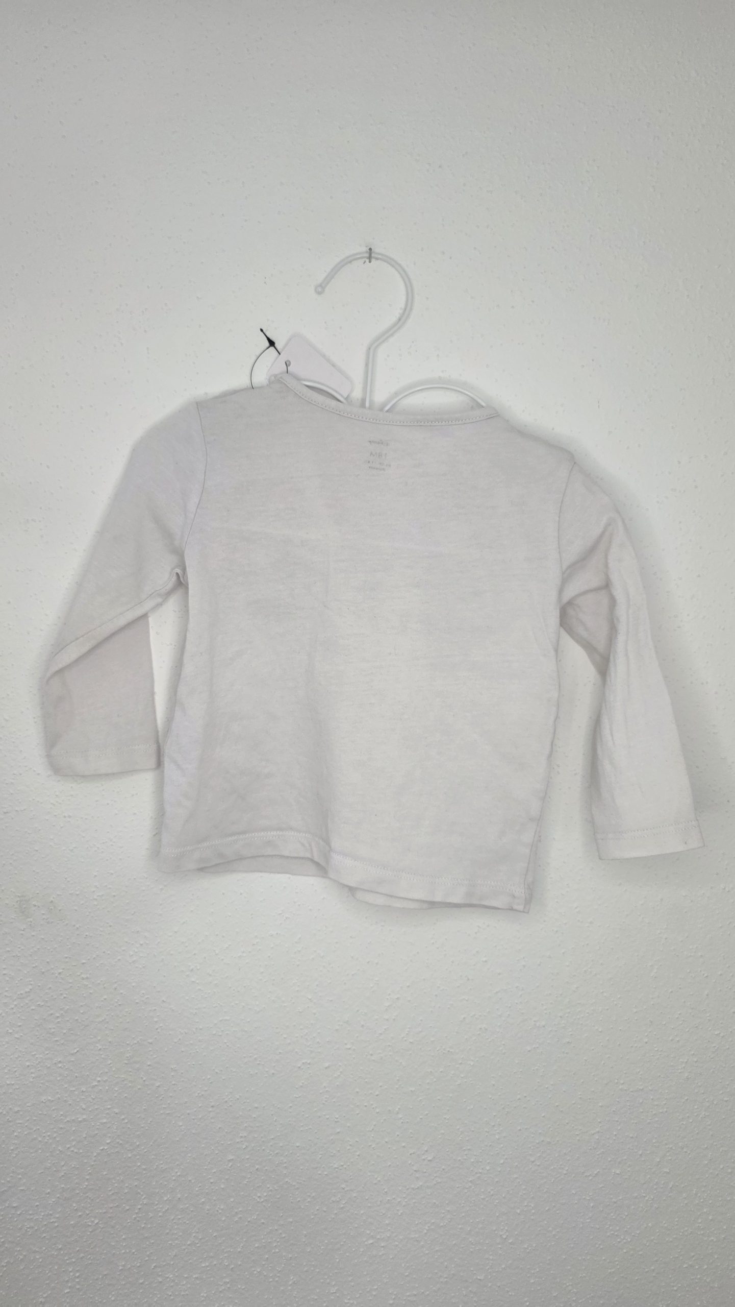 Pull Pull Blanc Garçon 18 Mois Disney baby - Vue de dos