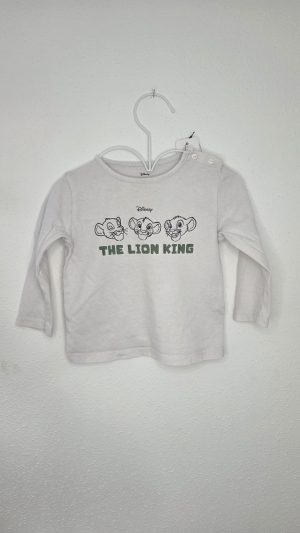 Pull Blanc Garçon 18 Mois Disney baby - Vue de face