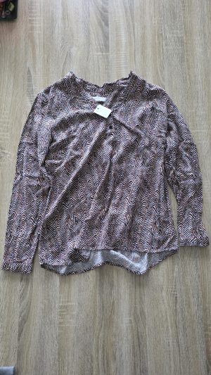 Pull Brun, Noir Fille 40 Grain malice - Vue de face