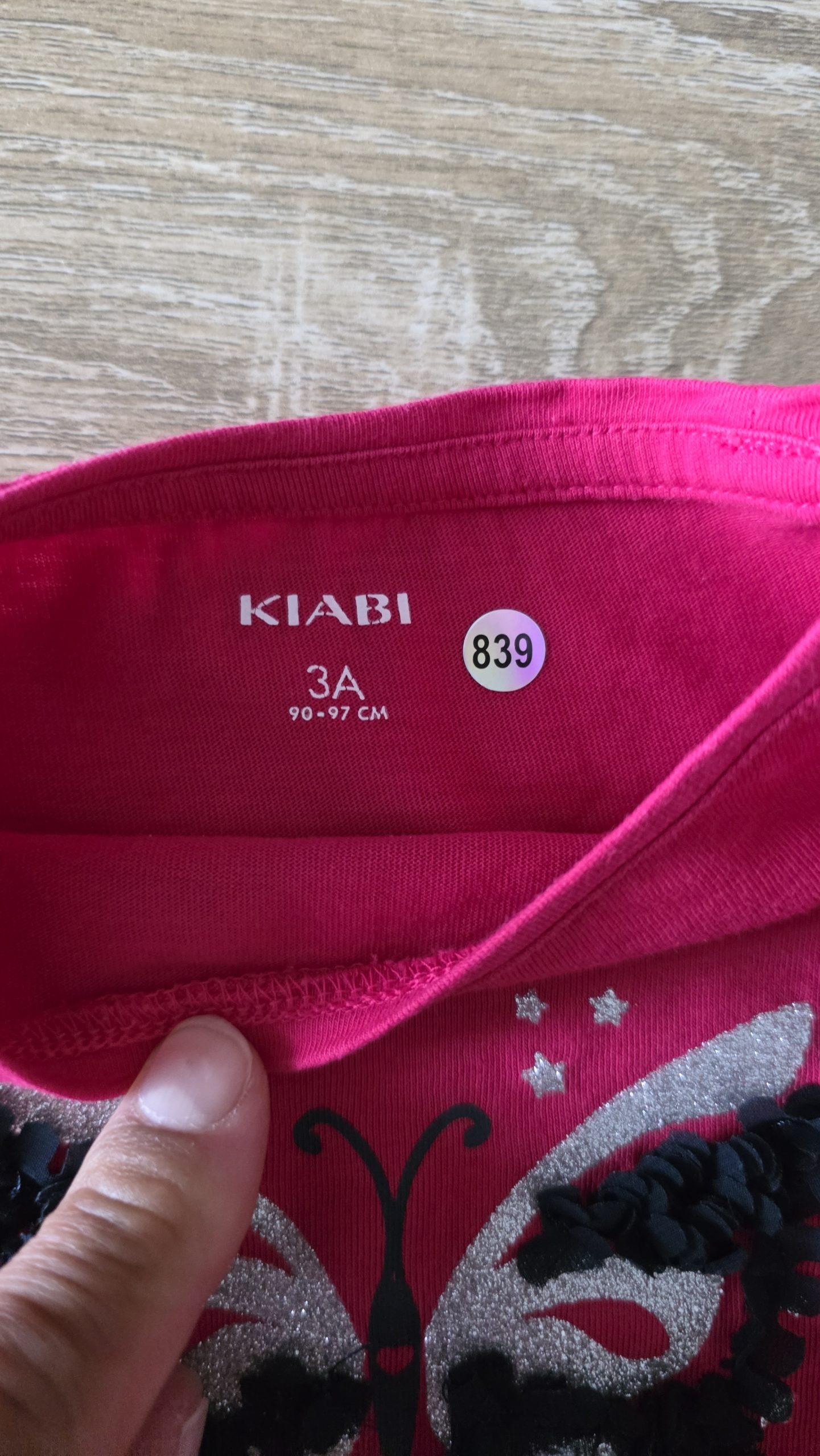 Pull fin Pull fin Rouge Fille 3 Ans Kiabi - Étiquette