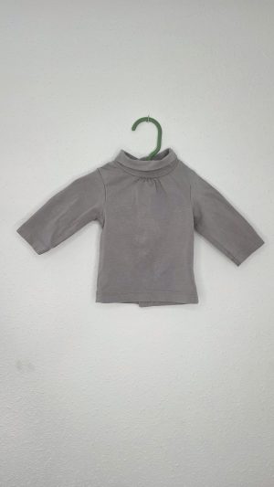 Pull Gris Fille 1 Mois Kitchoun - Vue de face