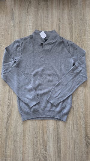Pull Gris Garçon S Inextenso 2 - Vue de face