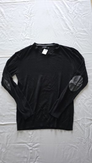 Pull Noir Garçon XL celio - Vue de face