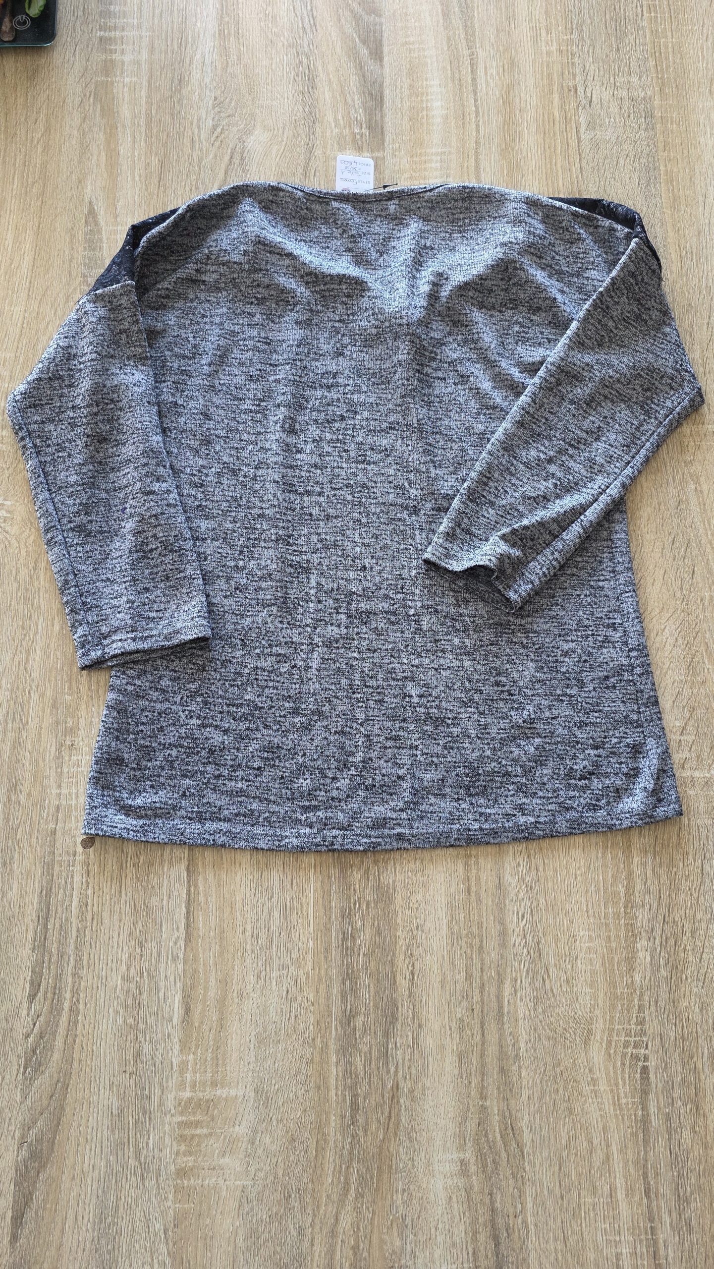 Pull taille 1 Pull taille 1 Gris Fille 36, 38 Cache Cache - Vue de dos
