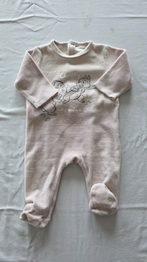Pyjama Rose Fille 6 Mois Disney baby - Vue de face