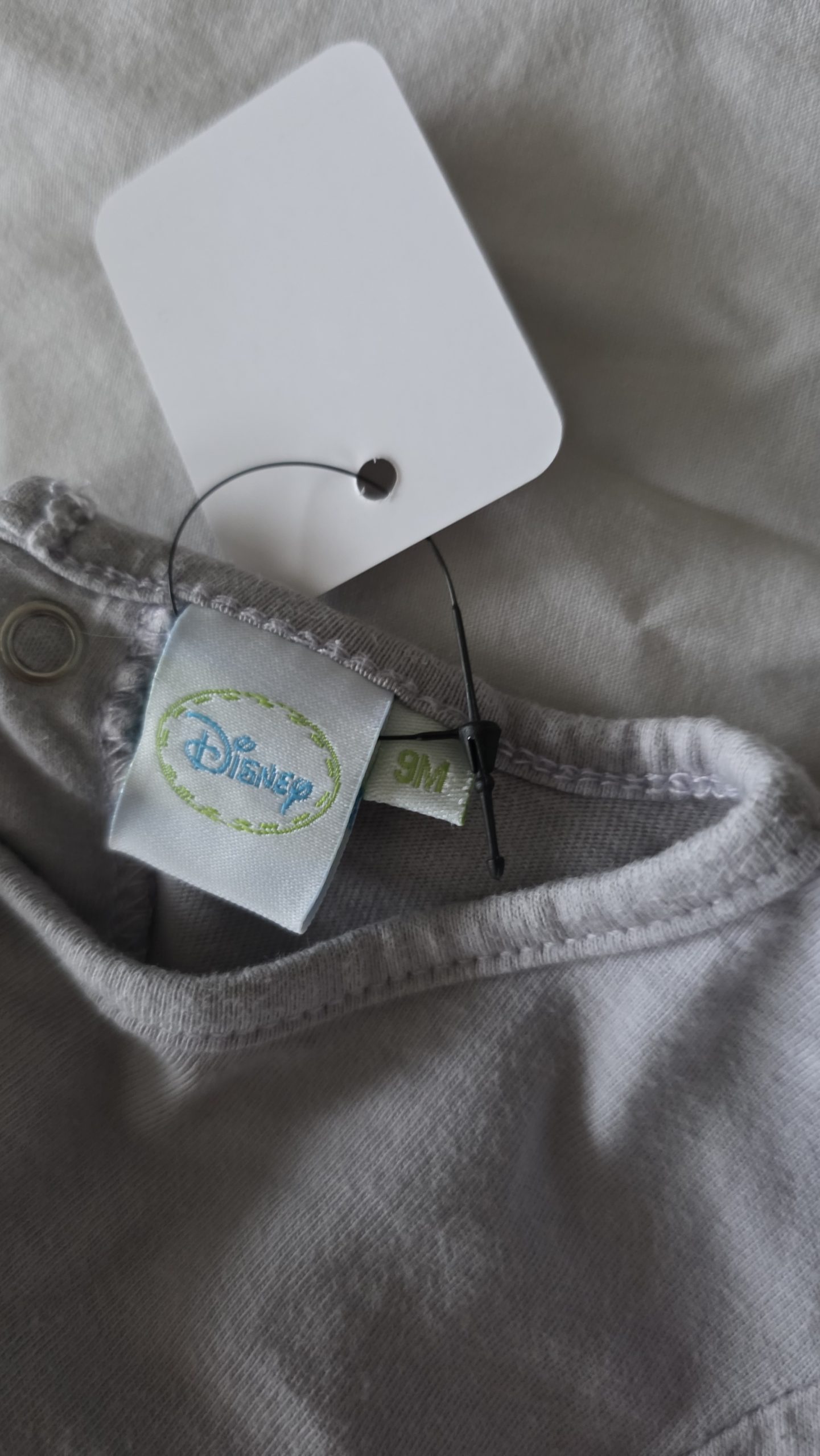 Robe Robe Gris Fille 9 Mois Disney - Étiquette