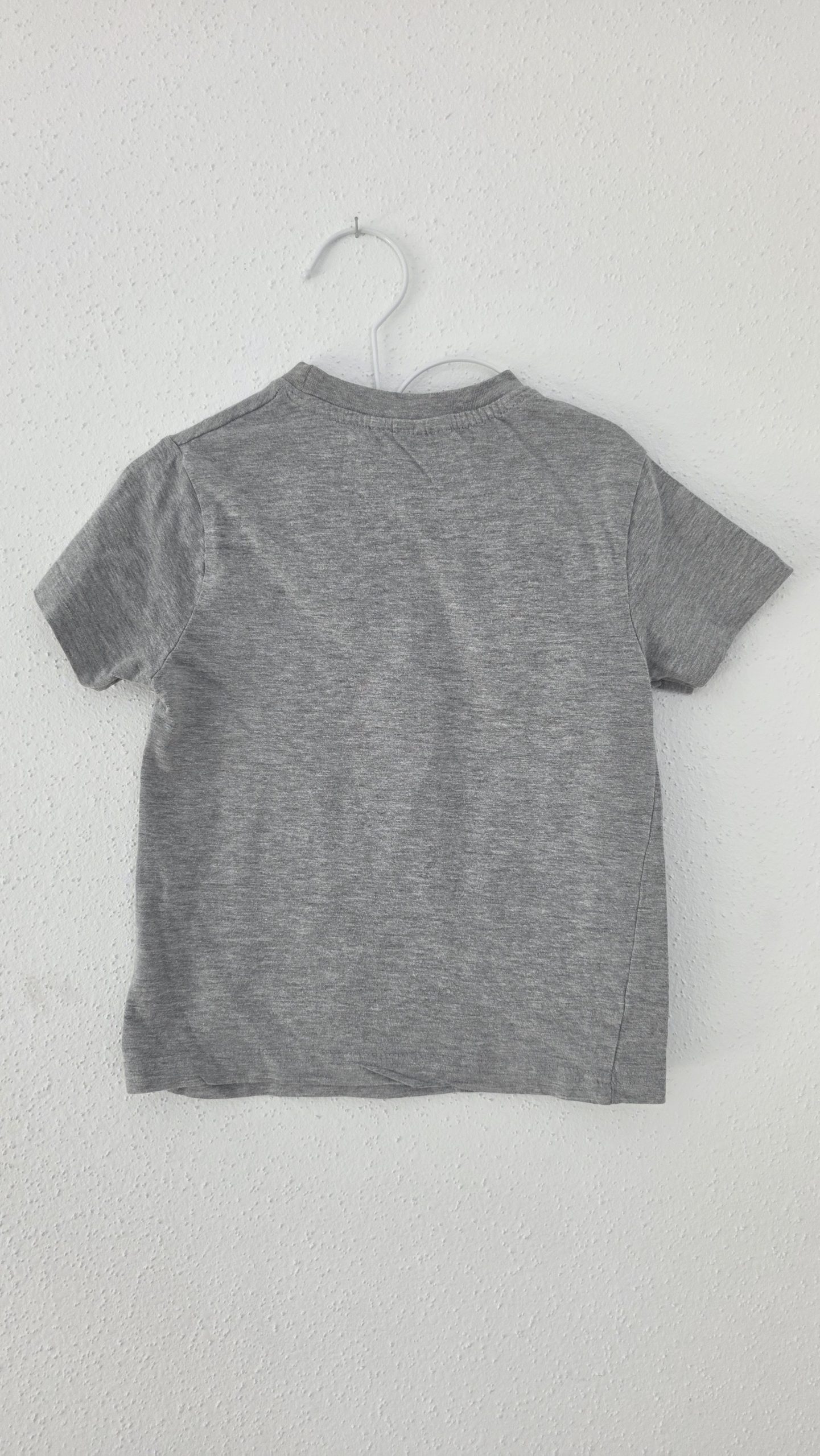 T-shirt T-shirt Gris Garçon 5 Ans - Vue de dos