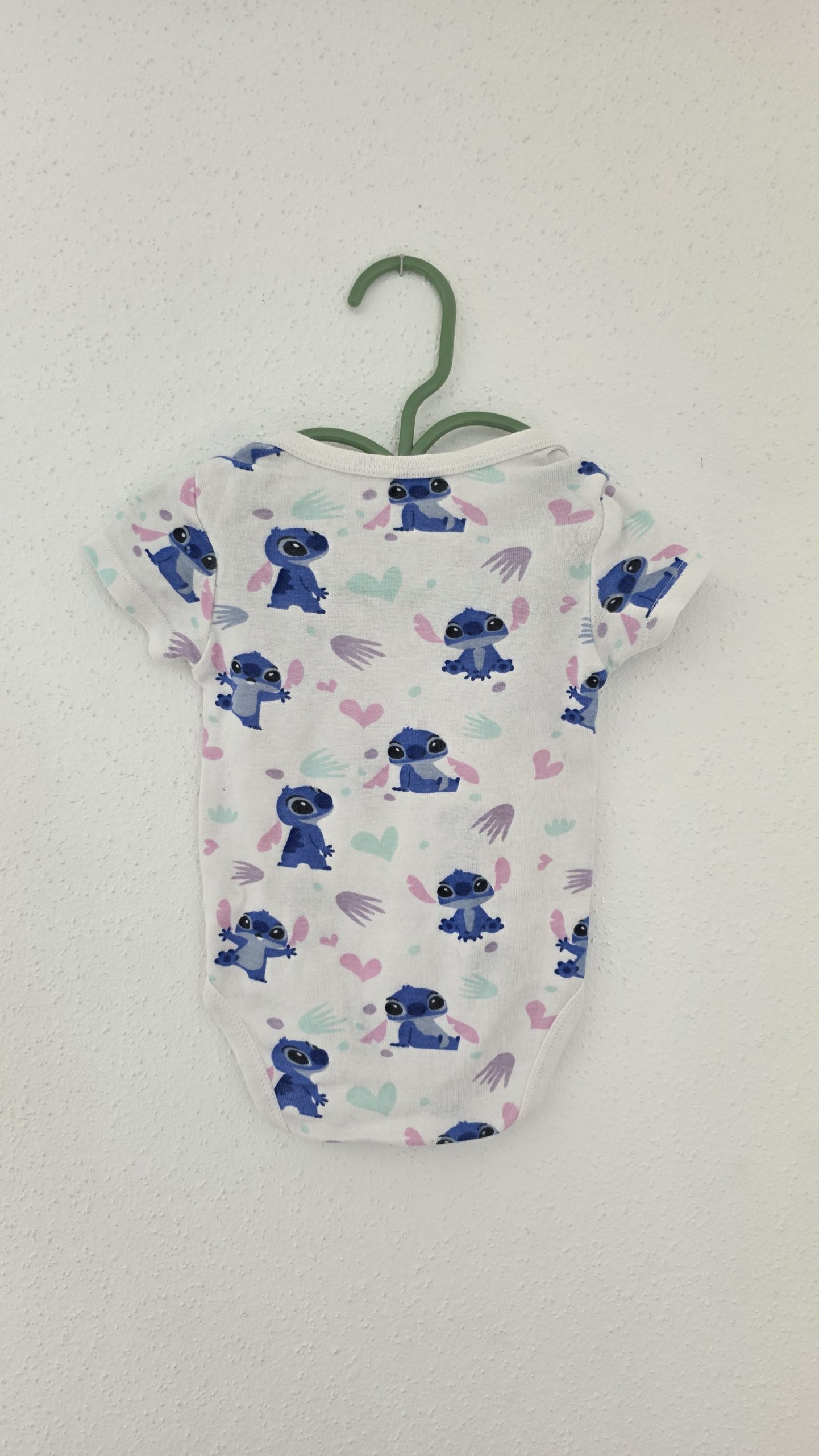 Body Body Blanc Fille 6 Mois Disney - Vue de dos