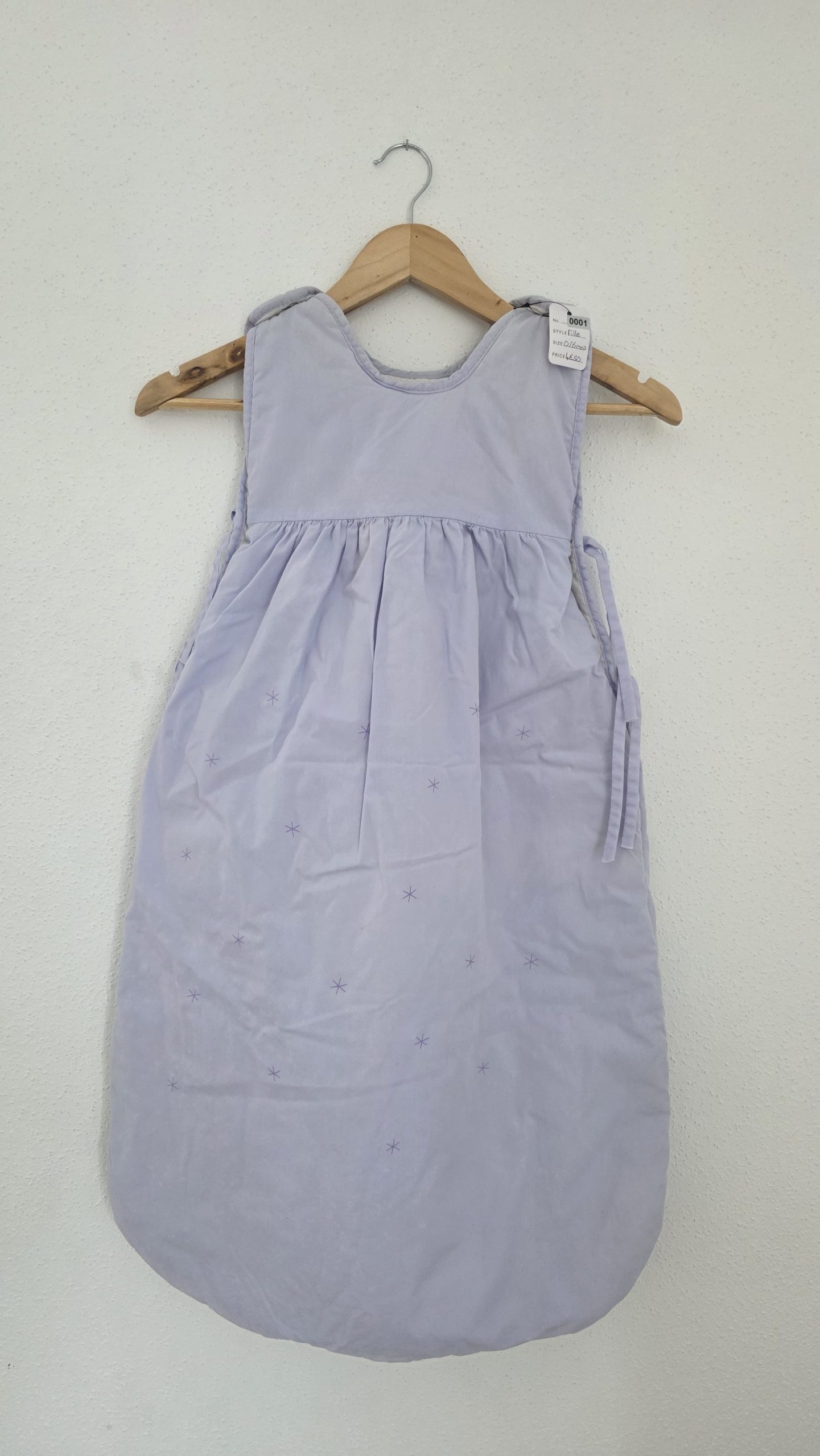 Gigoteuse Gigoteuse Violet Fille 0/6 mois - Vue de dos