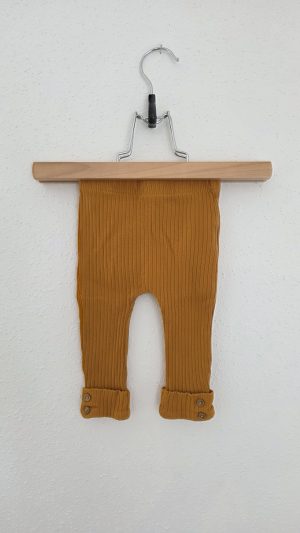 Legging Jaune moutarde Fille 9 Mois Kiabi - Vue de face