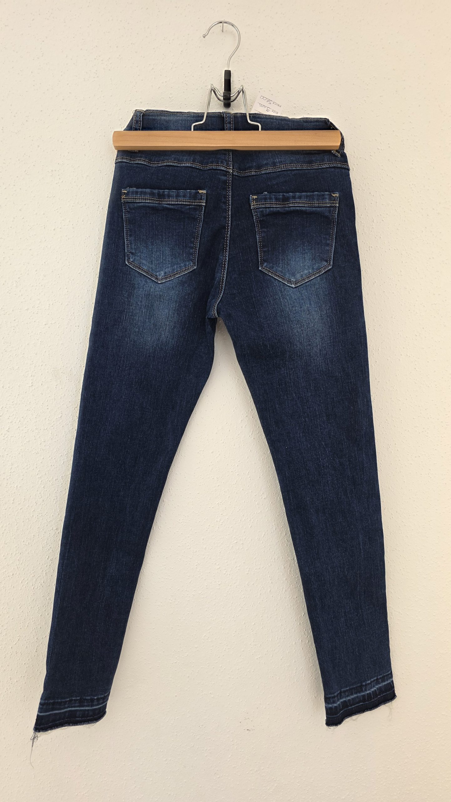 Pantalon Pantalon Bleu Fille 9 Ans U essentiel - Vue de dos