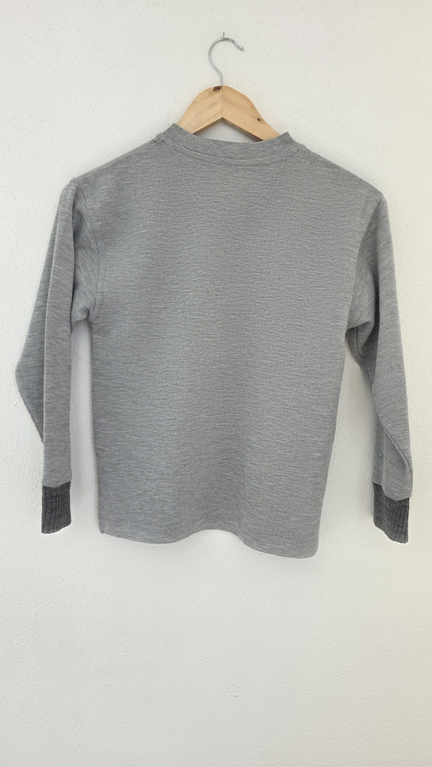 Pull Pull Gris Garçon 8 Ans - Vue de dos