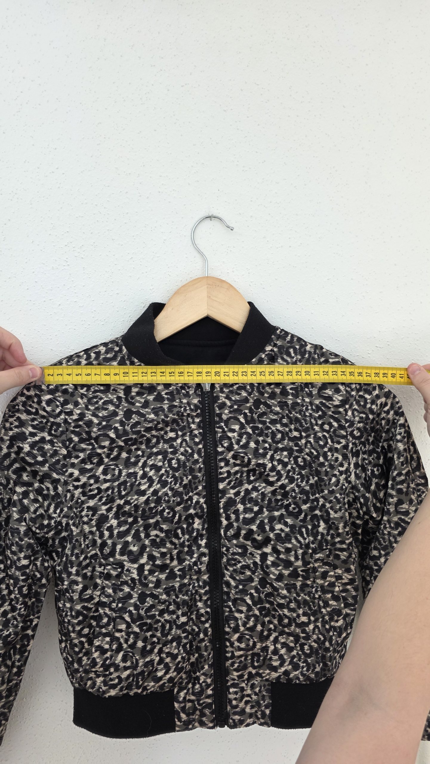 Veste réversible Veste réversible Noir Fille 8 Ans - Gros plan sur le vêtement