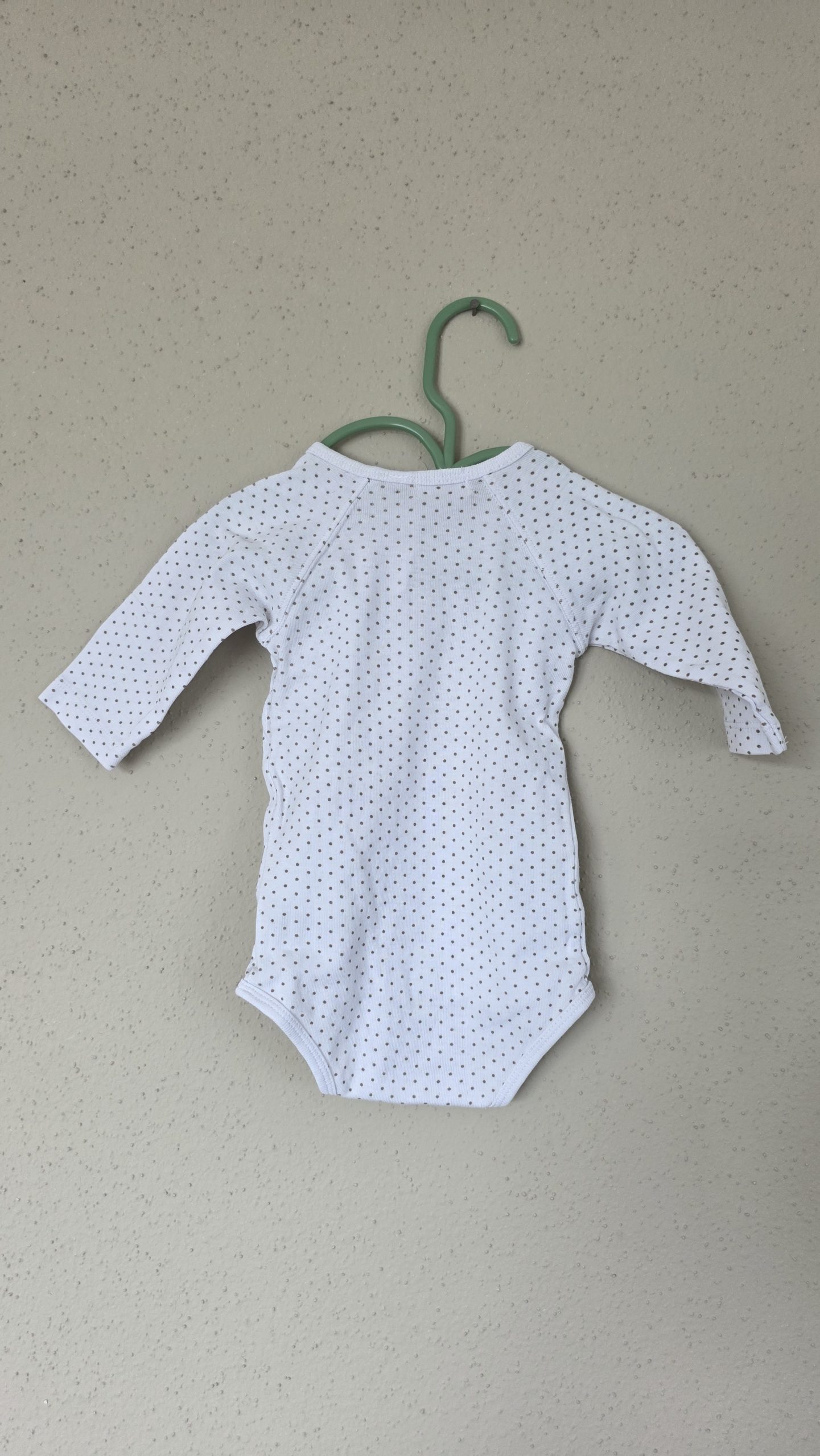 Body Body Blanc Fille 3 Mois - Vue de dos