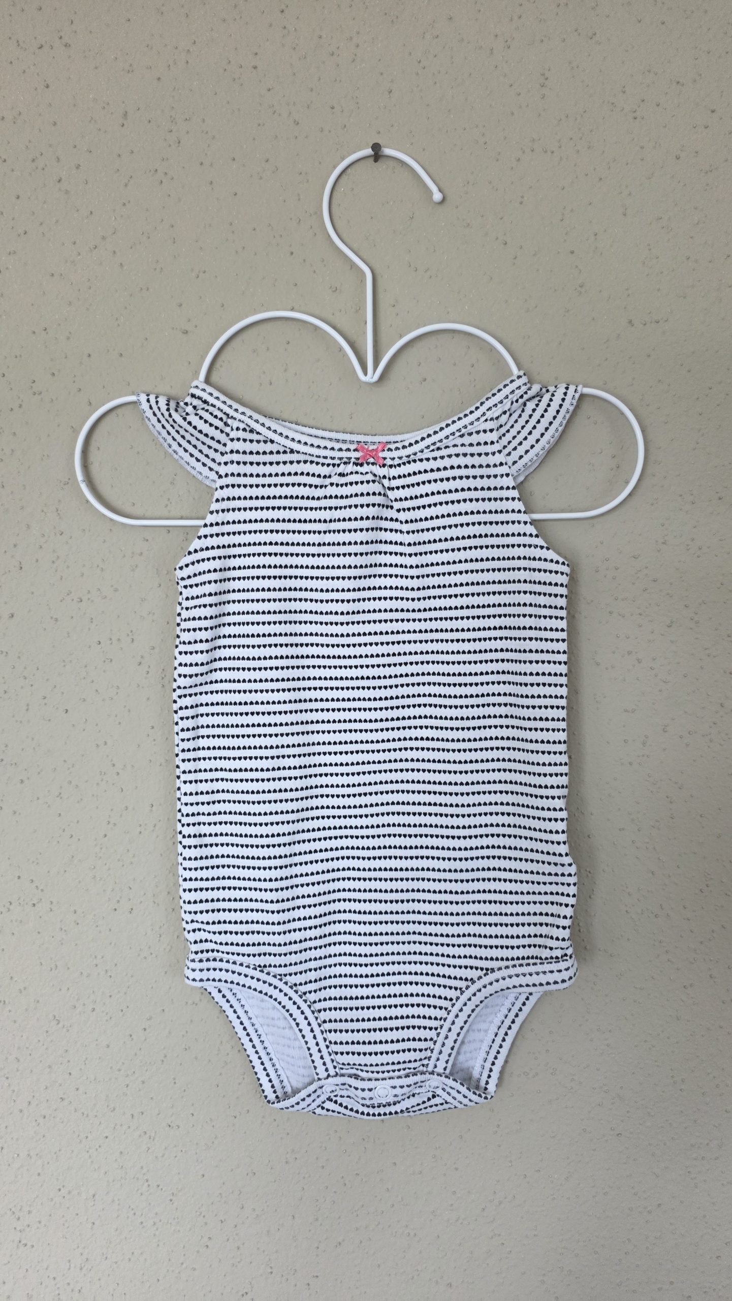 Body Body Blanc Fille 6 Mois, 9 Mois - Vue de face