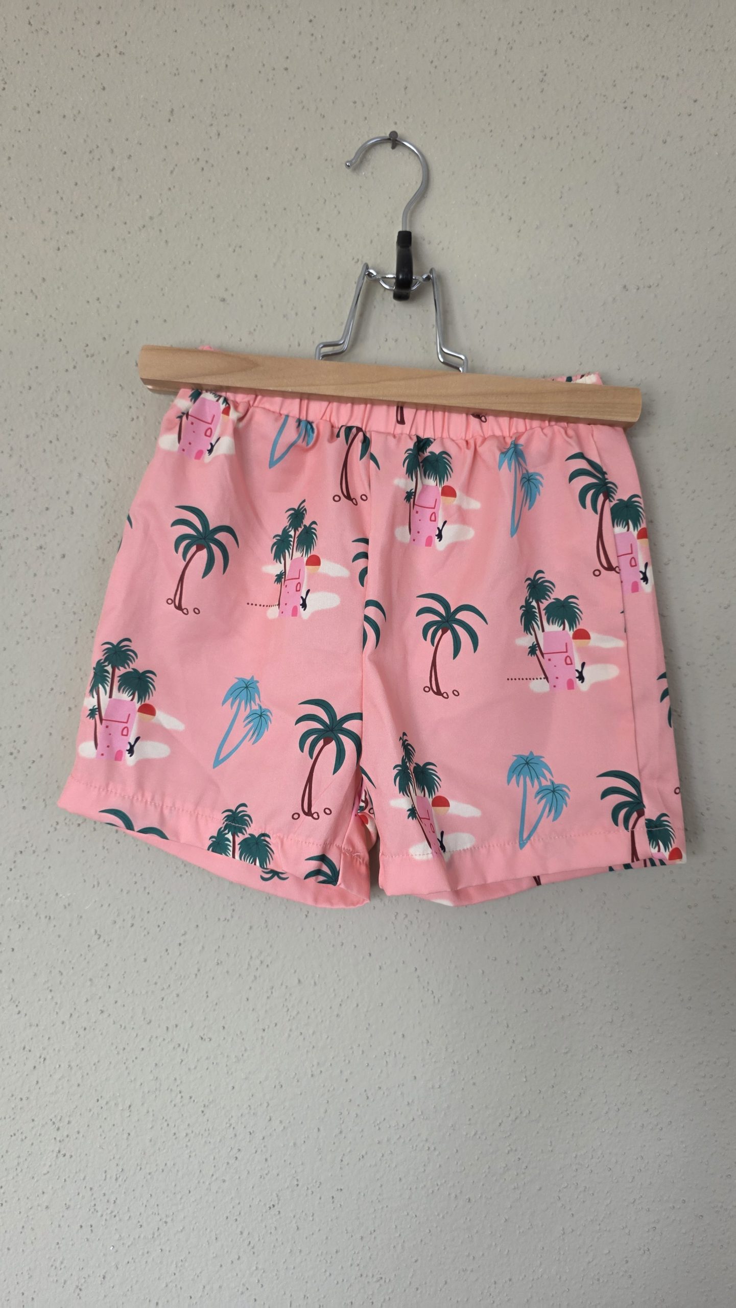 Ensemble chemise et short Ensemble chemise et short Rose Garçon 120 Shein - Détail