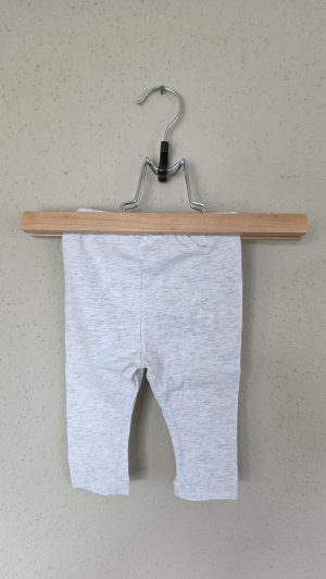 Legging Gris Fille 6 Mois Obaïbi - Vue de face