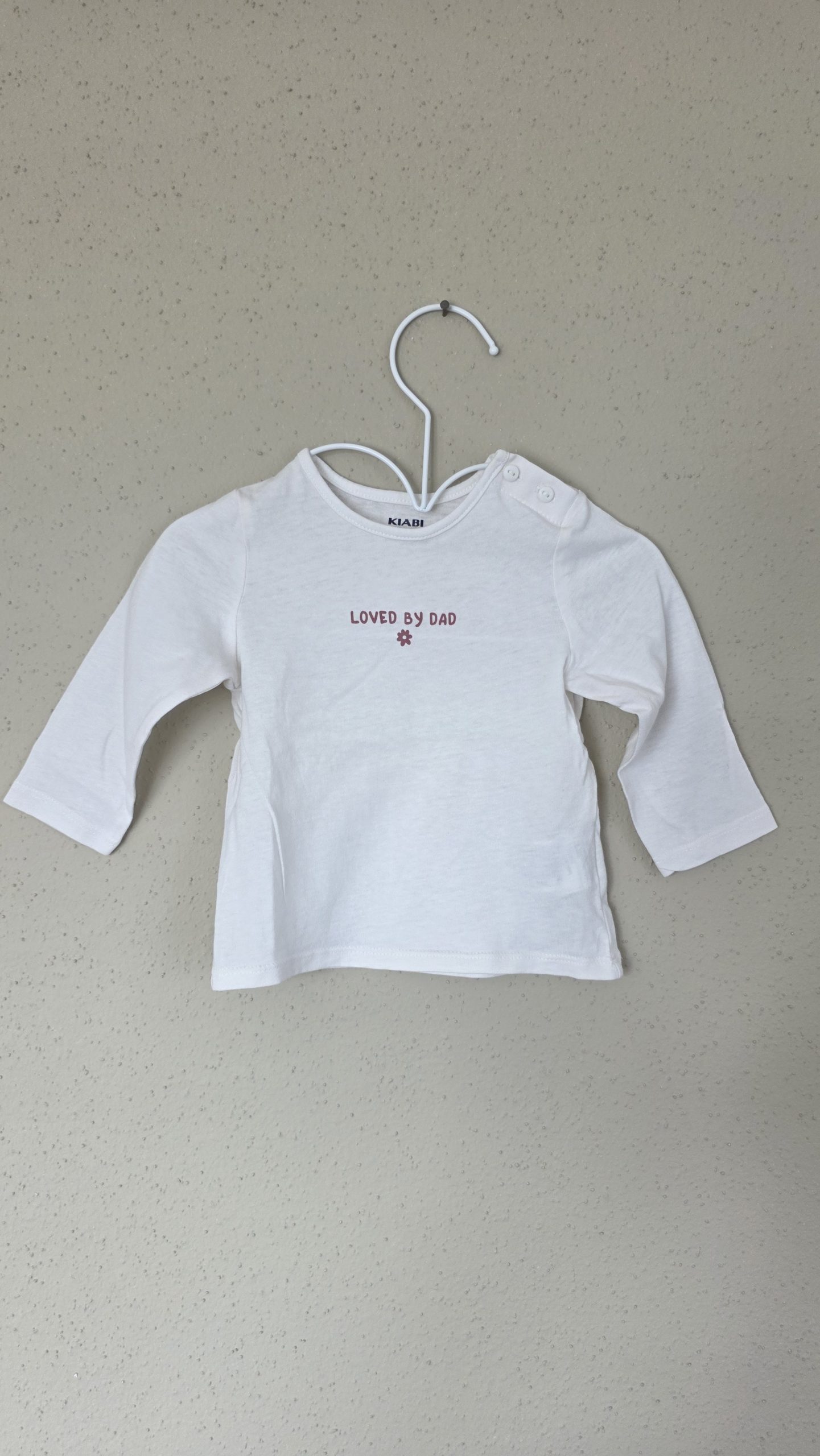 Pull Pull Blanc Fille 9 Mois Kiabi - Vue de face