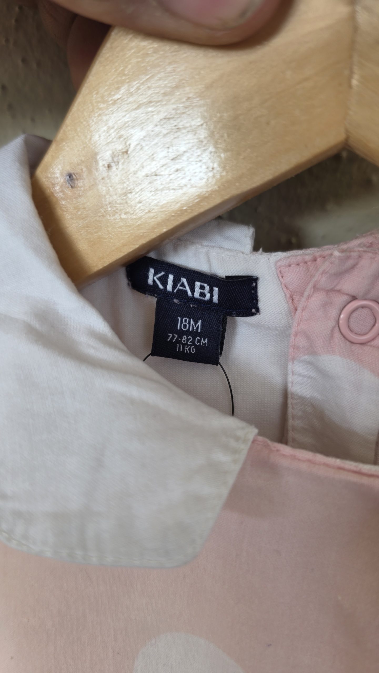 Robe Robe Rose Fille 18 Mois Kiabi - Étiquette